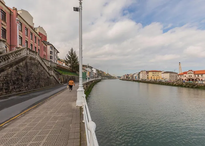 Apartmán Akomodat En Luminoso Junto Al Paseo De La Ria Bilbao